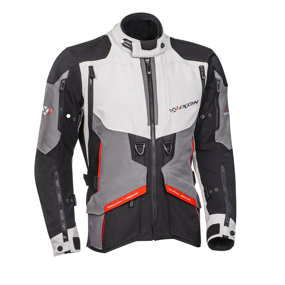 IXON RAGNAR JKT BLK/GRY/RED (MD) #
