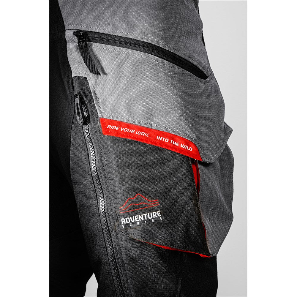 IXON RAGNAR JKT BLK/GRY/RED (4XL)  [ONC01]