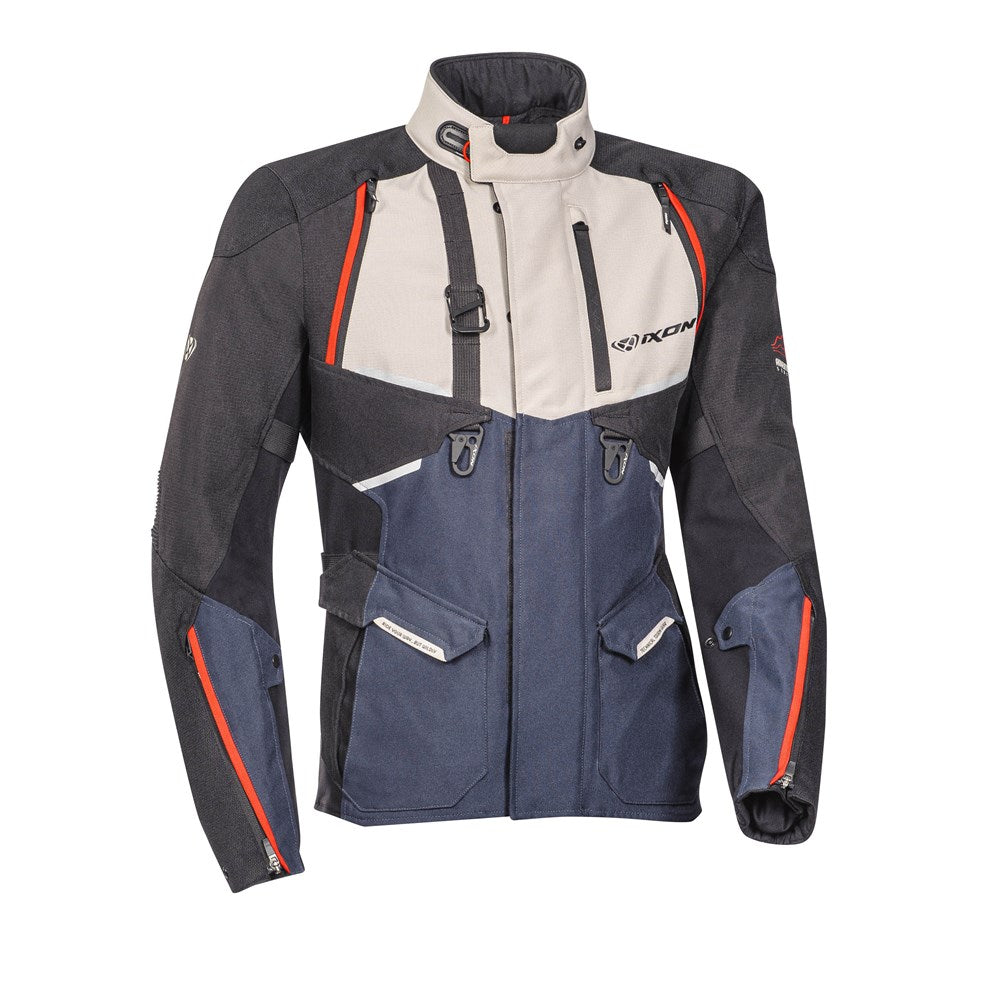 IXON EDDAS JKT GRY/NVY/BLK (MD)