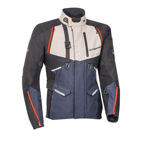 IXON EDDAS JKT GRY/NVY/BLK (3XL)
