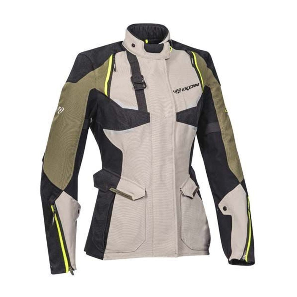 IXON EDDAS LADY JKT GRY/KHK/BLK (SM) #