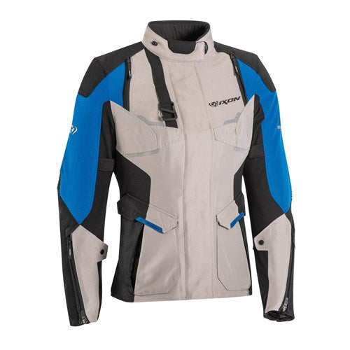 IXON EDDAS LADY JKT GRY/BLU/BLK (XL)