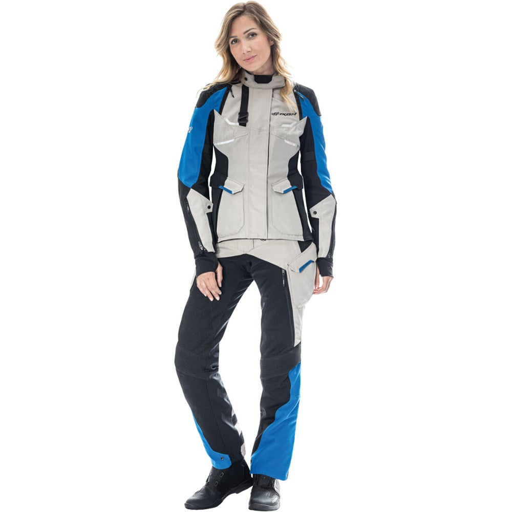IXON EDDAS LADY PANT GRY/NAVY/BLK (MD)