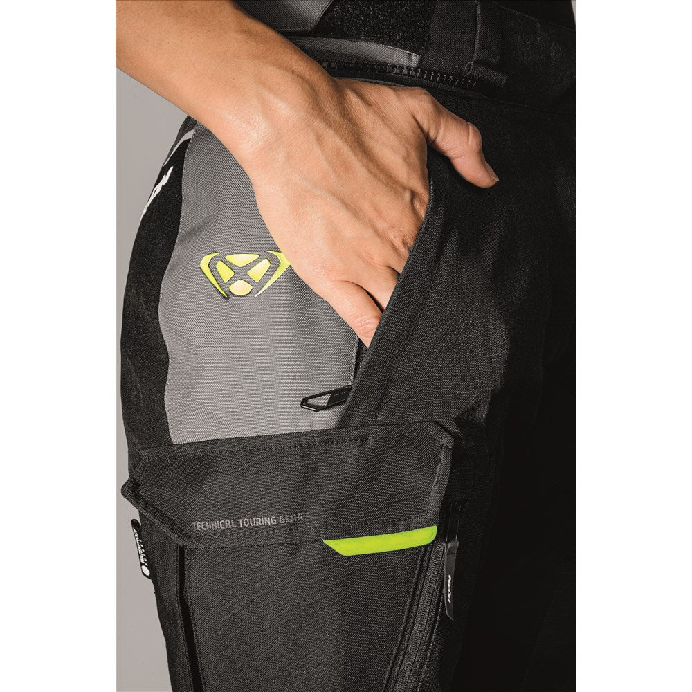 IXON BALDER LADY PNT BLK/GRY/BRT YEL (LG)