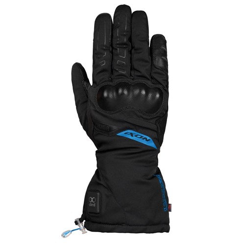 IXON IT-YUGA HEATED GLV BLK/BLU (LG)