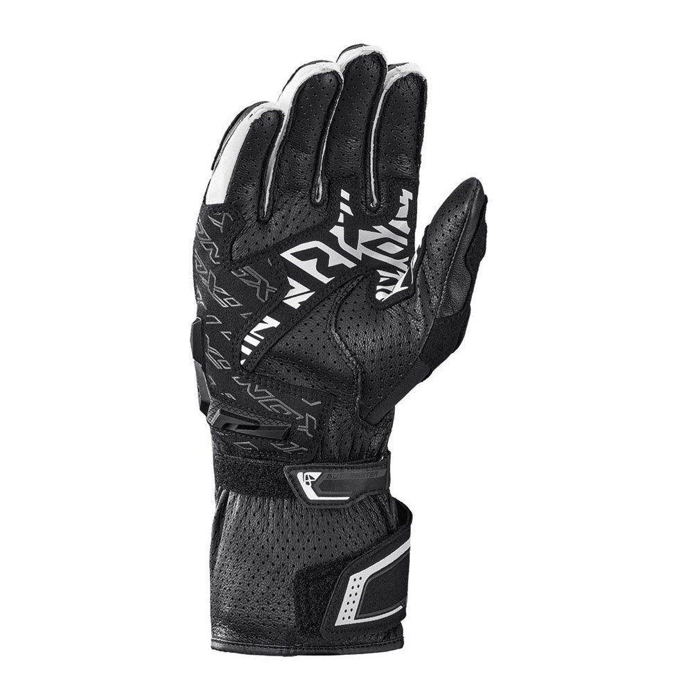 IXON THUNDER AIR GLV BLK/WHT (MD)