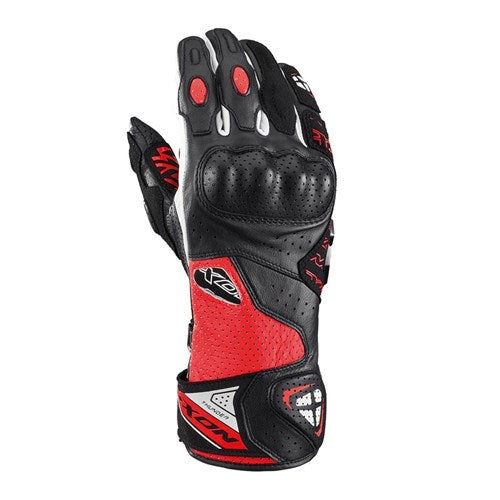 IXON THUNDER AIR GLV BLK/RED/WHT (LG)