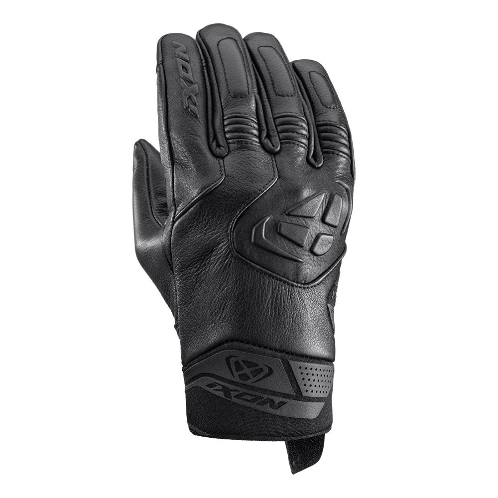 IXON MIG 2 LTHR GLV BLK (SM)