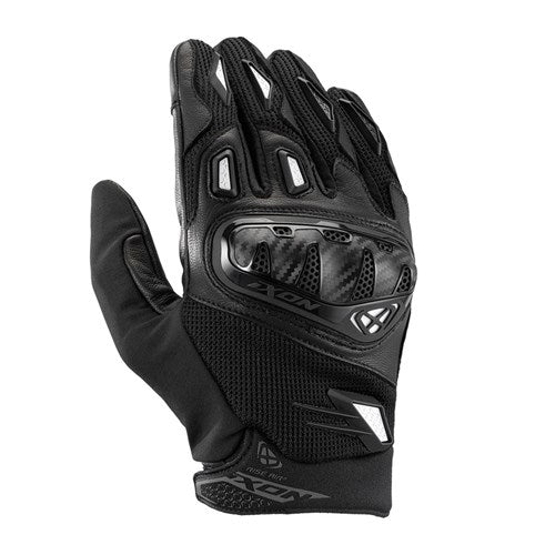IXON RISE AIR 2 GLV BLK/WHT (XL)