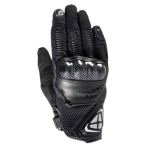 IXON RS4 AIR LADY GLV BLK/SIL (SM)