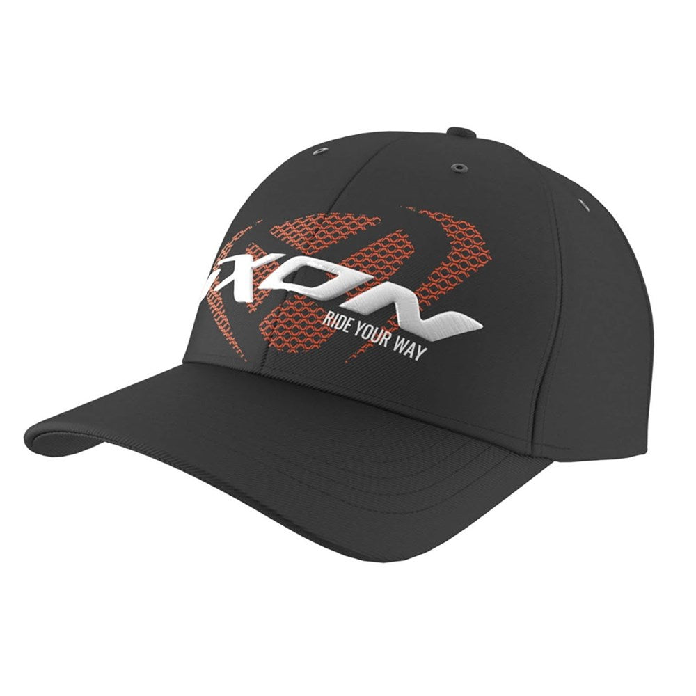 IXON STAFF CAP BLK/ORG