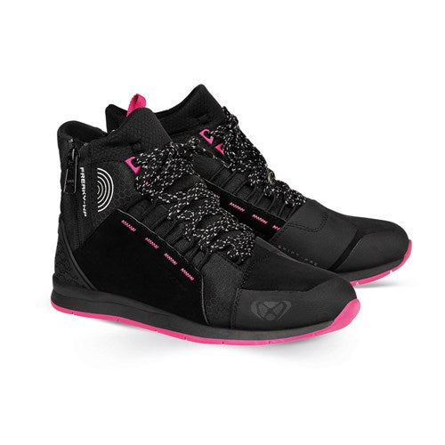 IXON FREAKY WP LADY BOOTS BLK/FUSHIA (39)