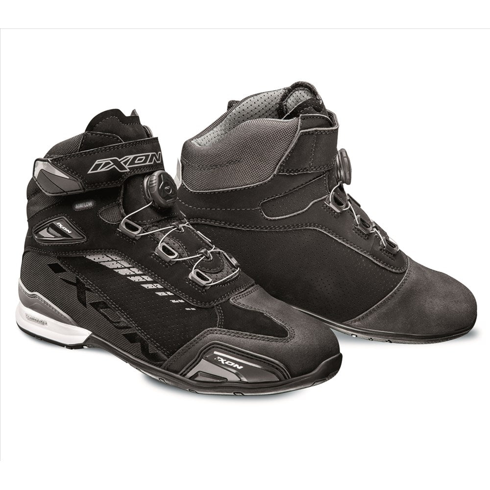 IXON BULL VENTED BOOT BLK/GRY (41)