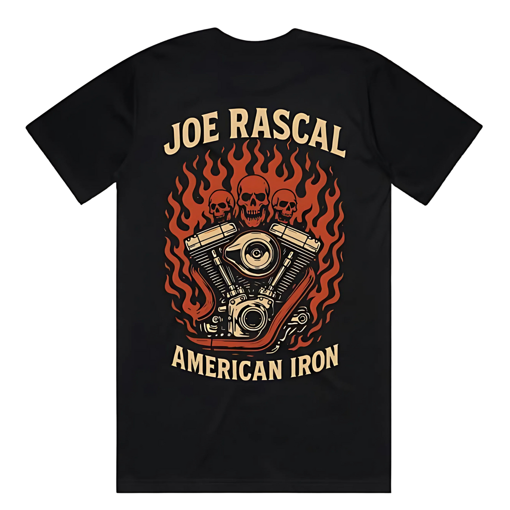 JOE RASCAL AMERICAN IRON TEE