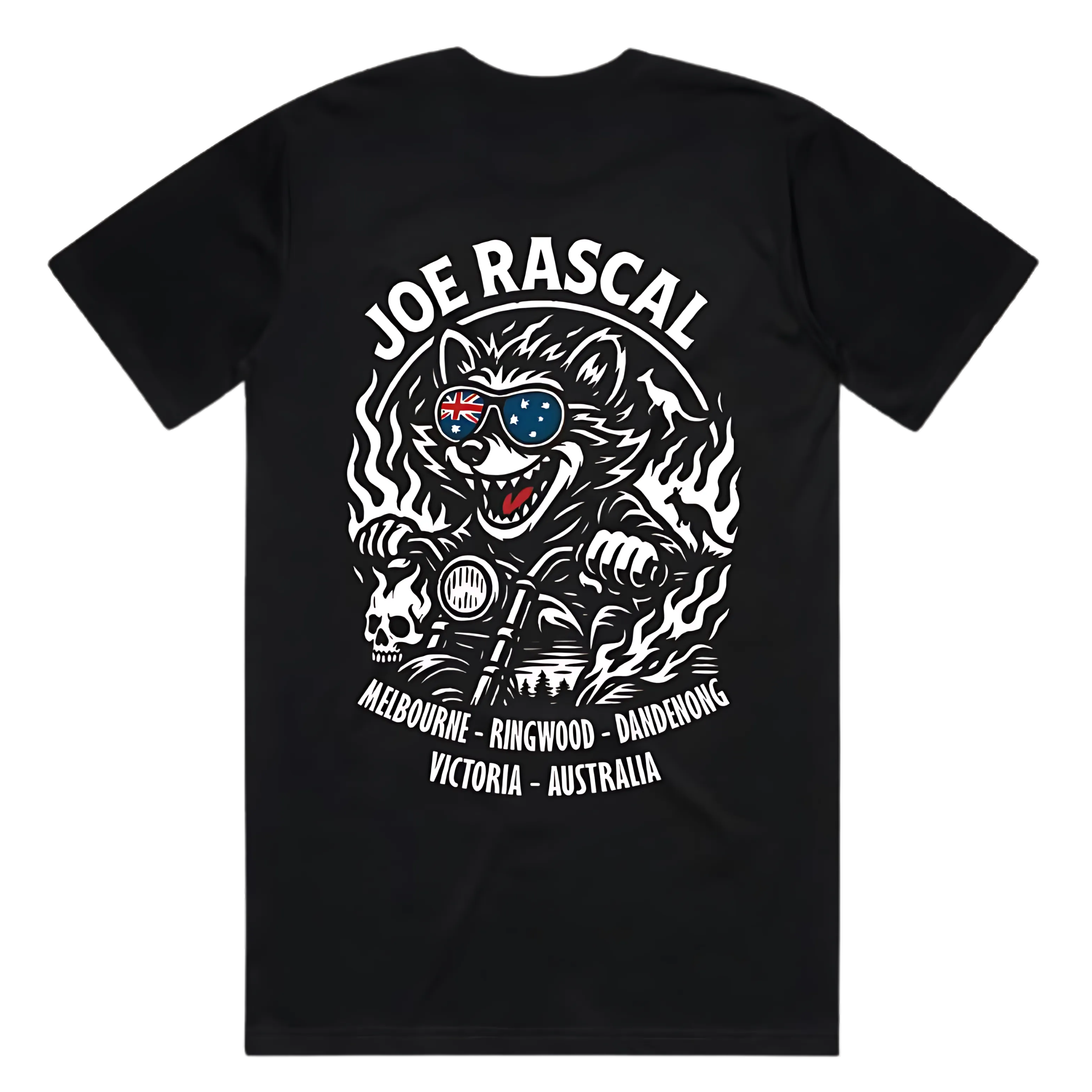 Joe Rascal Logo Url Joe Rascal Holdings JOE RASCAL AUSSIE RASCAL TEE – Joe Rascal Harley
