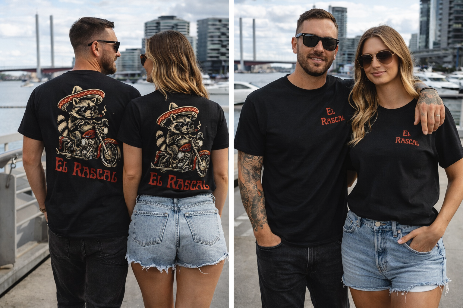 Joe Rascal® “El Rascal” Limited Edition T-Shirt – Black