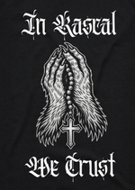 Joe Rascal Holdings Joe Rascal® “In Rascal We Trust” Limited Edition T-Shirt – Black