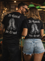 Joe Rascal Holdings Joe Rascal® “In Rascal We Trust” Limited Edition T-Shirt – Black