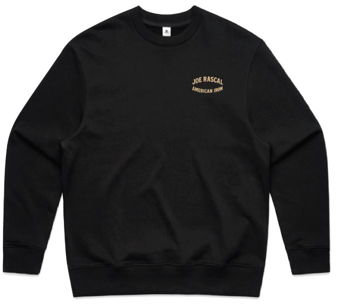 JOE RASCAL AMERICAN IRON CREW NECK