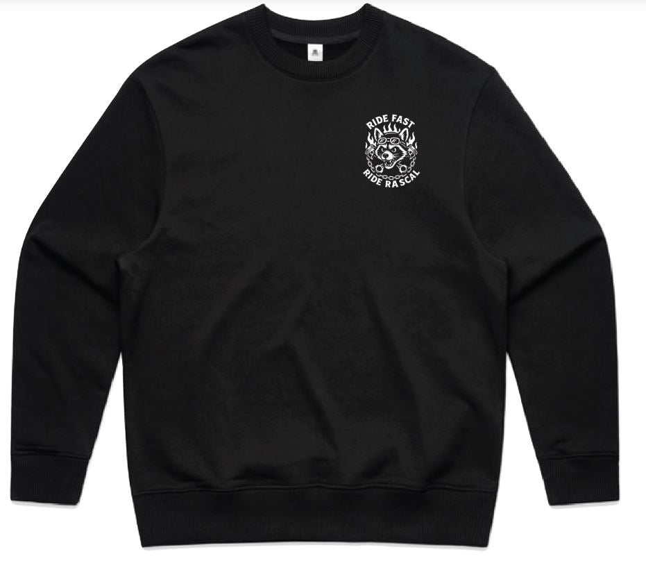 JOE RASCAL RIDE RASCAL CREW NECK