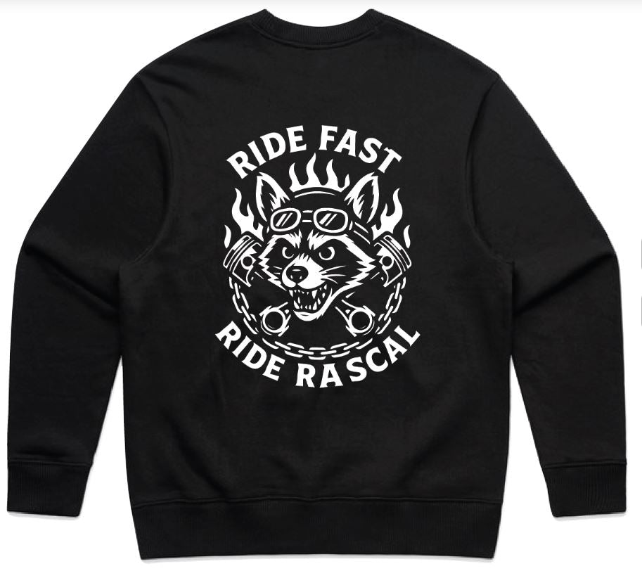 JOE RASCAL RIDE RASCAL CREW NECK