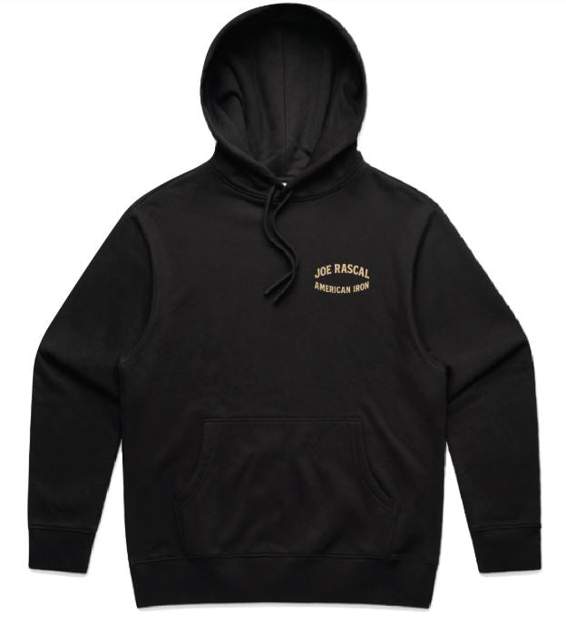 JOE RASCAL AMERICAN IRON HOODIE