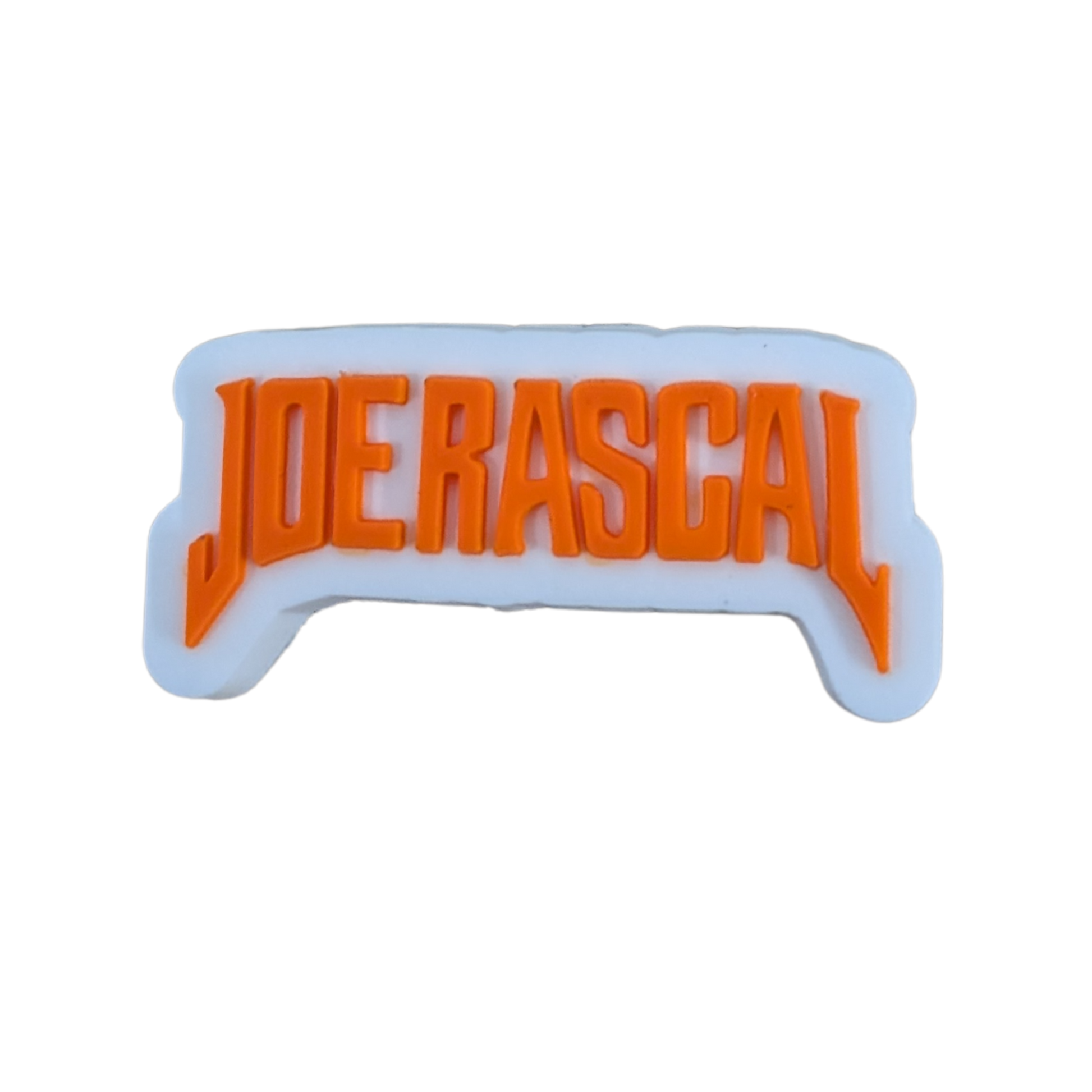 Joe Rascal Holdings Joe Rascal PVC Charm - Joe Rascal Text (Croc Jibbitz Style)