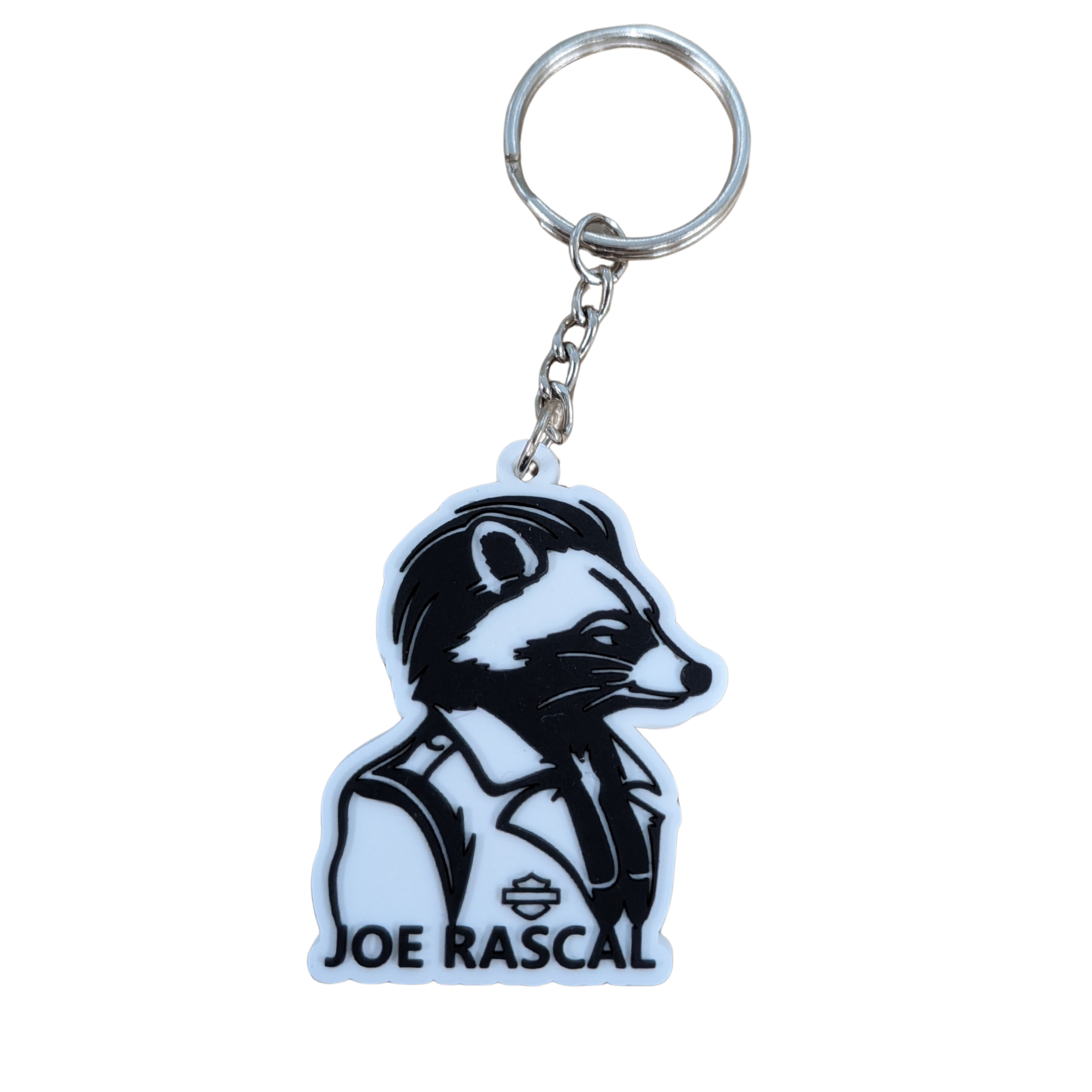 Joe Rascal Owner Joe Rascal Holdings Joe Rascal Collectable PVC Keyring – Joe Rascal Harley