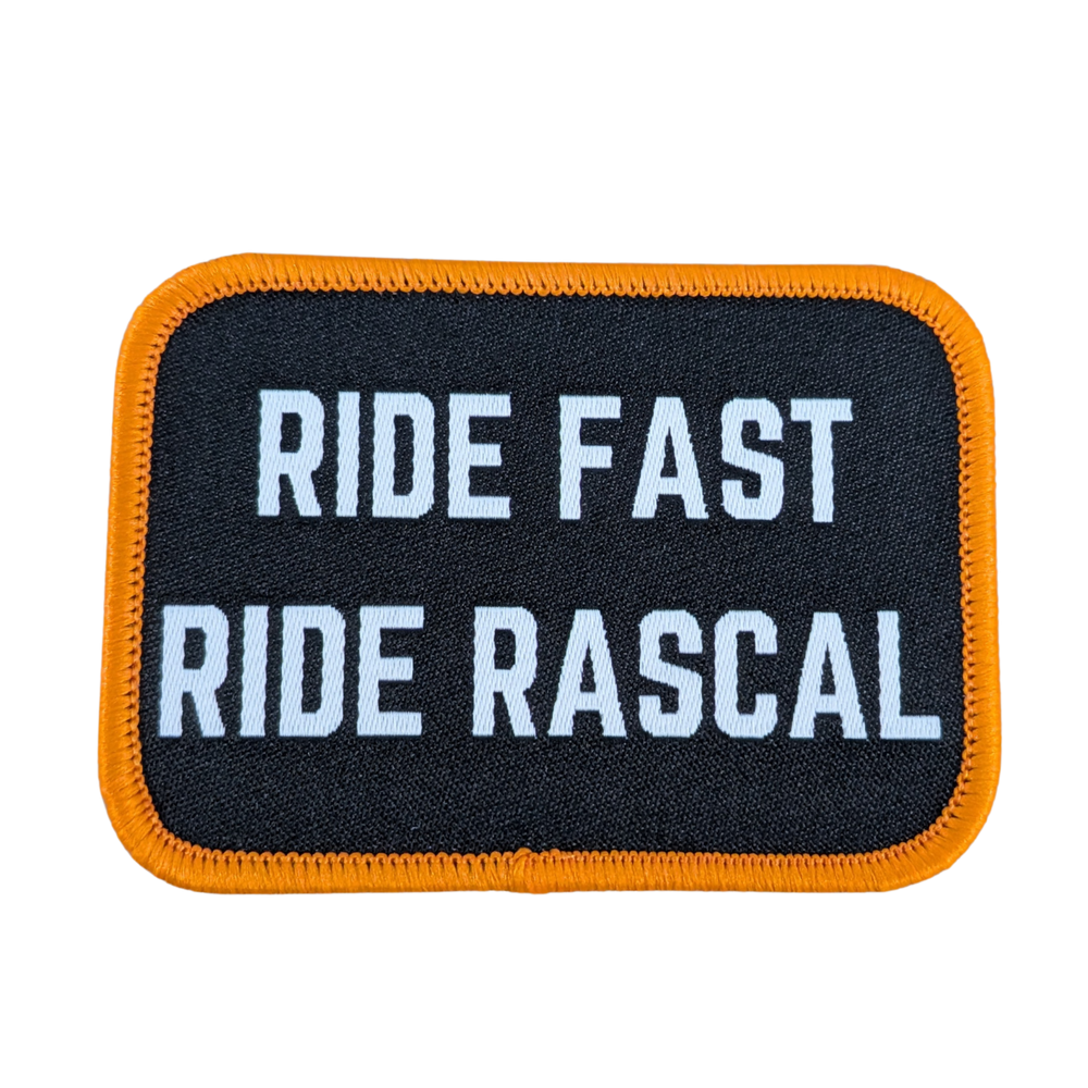 Joe Rascal Holdings Joe Rascal Patch - Ride Fast Rde Rascal