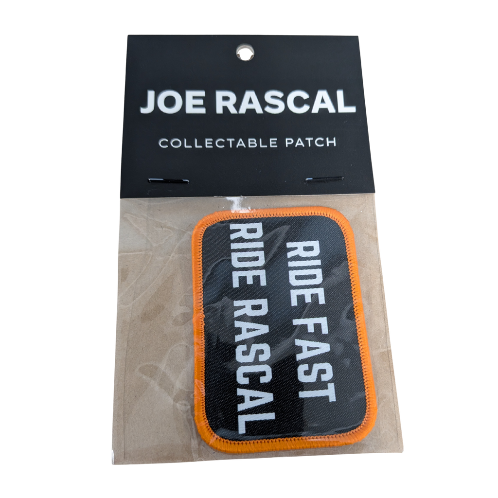 Joe Rascal Holdings Joe Rascal Patch - Ride Fast Rde Rascal