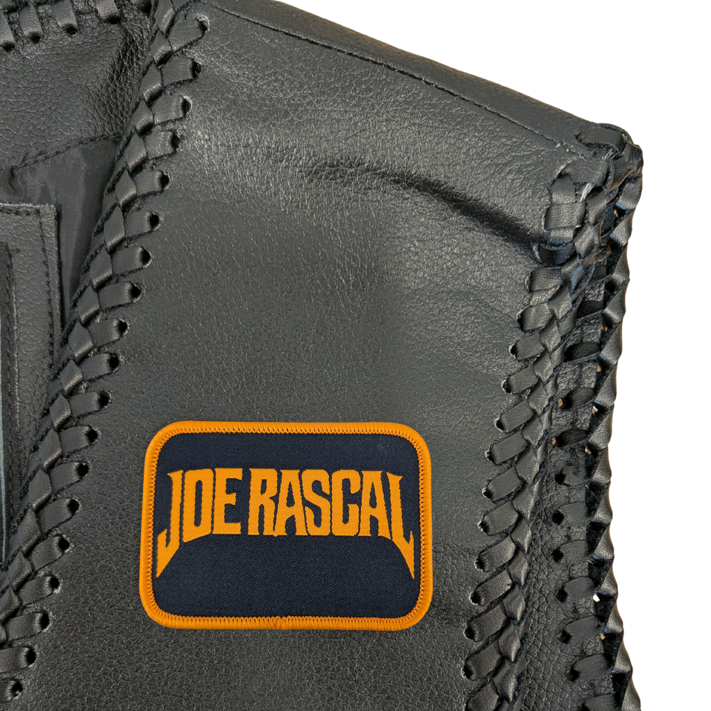 Joe Rascal Holdings Joe Rascal Patch - Joe Rascal Text