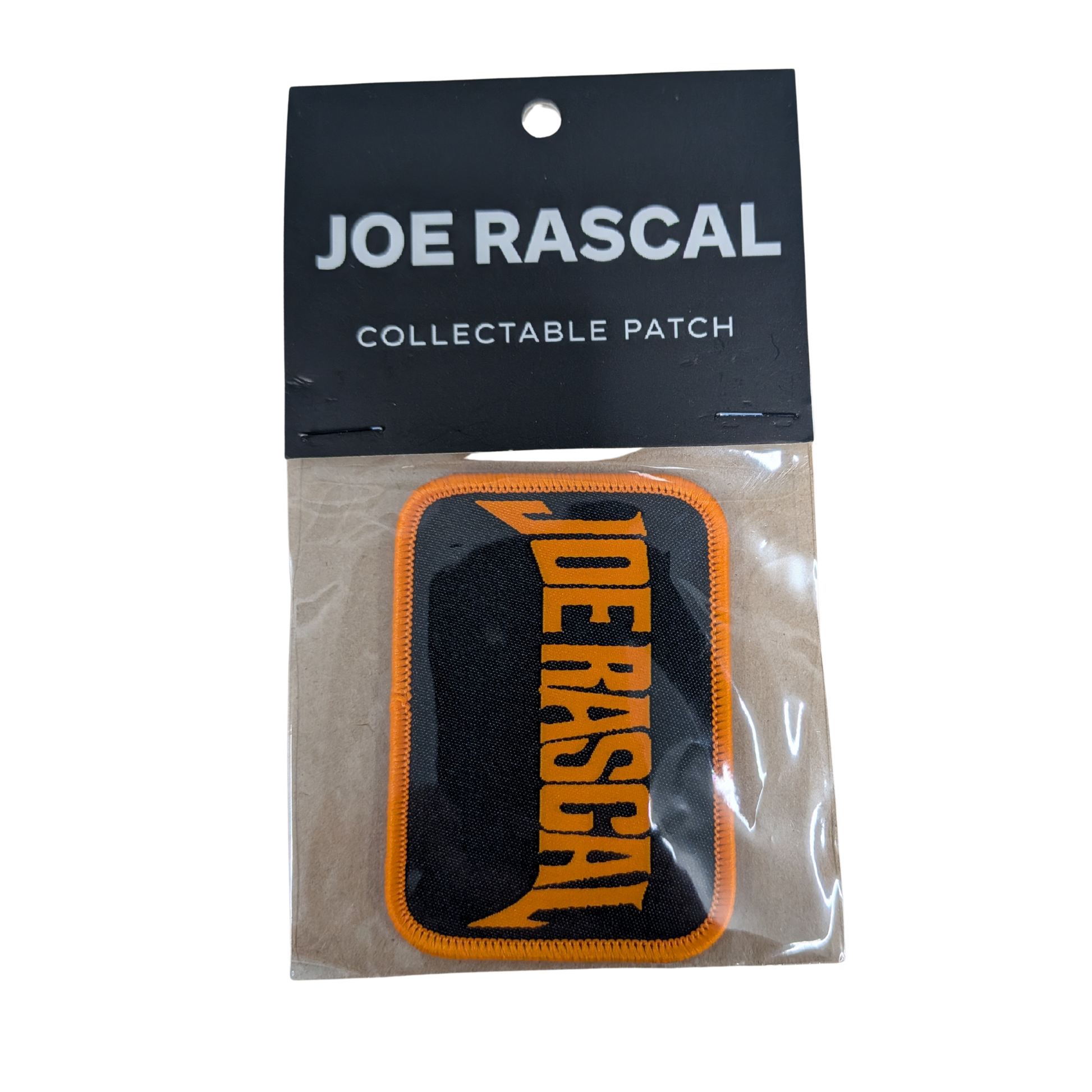 Joe Rascal Holdings Joe Rascal Patch - Joe Rascal Text