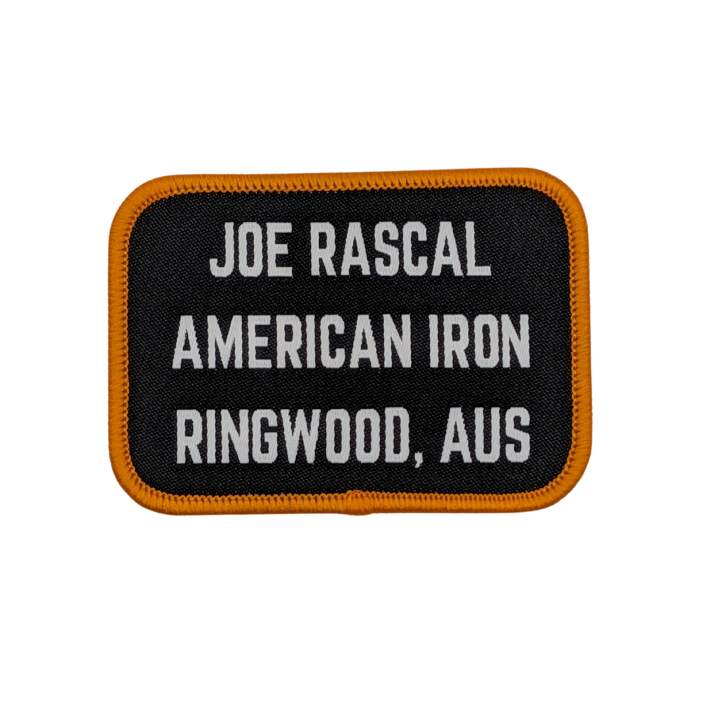 Joe Rascal Fast Logo Joe Rascal Holdings Joe Rascal Patch - Joe Rascal Ringwood – Joe Rascal ...