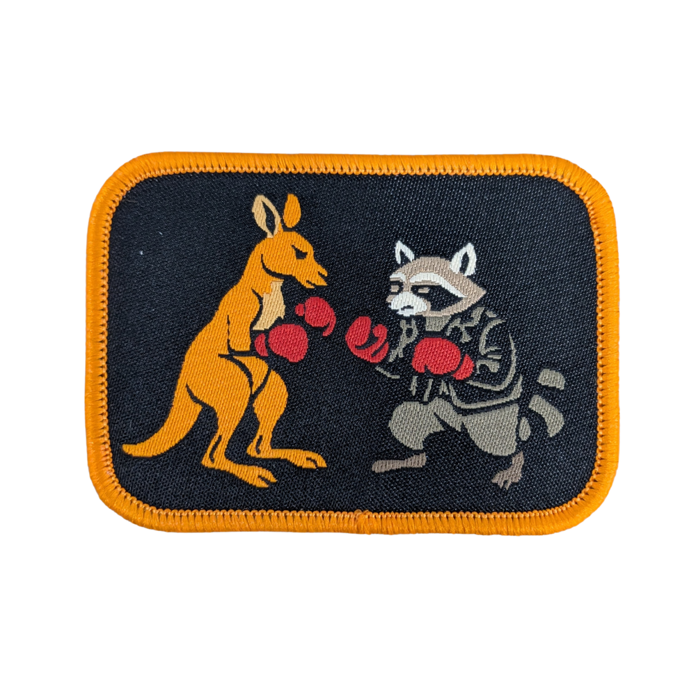 Joe Rascal Holdings Joe Rascal Patch -Boxing Kangaroo & Rascal