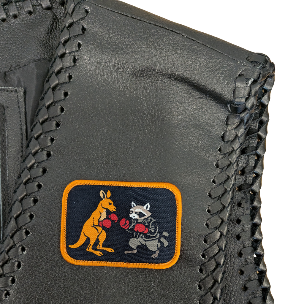 Joe Rascal Holdings Joe Rascal Patch -Boxing Kangaroo & Rascal