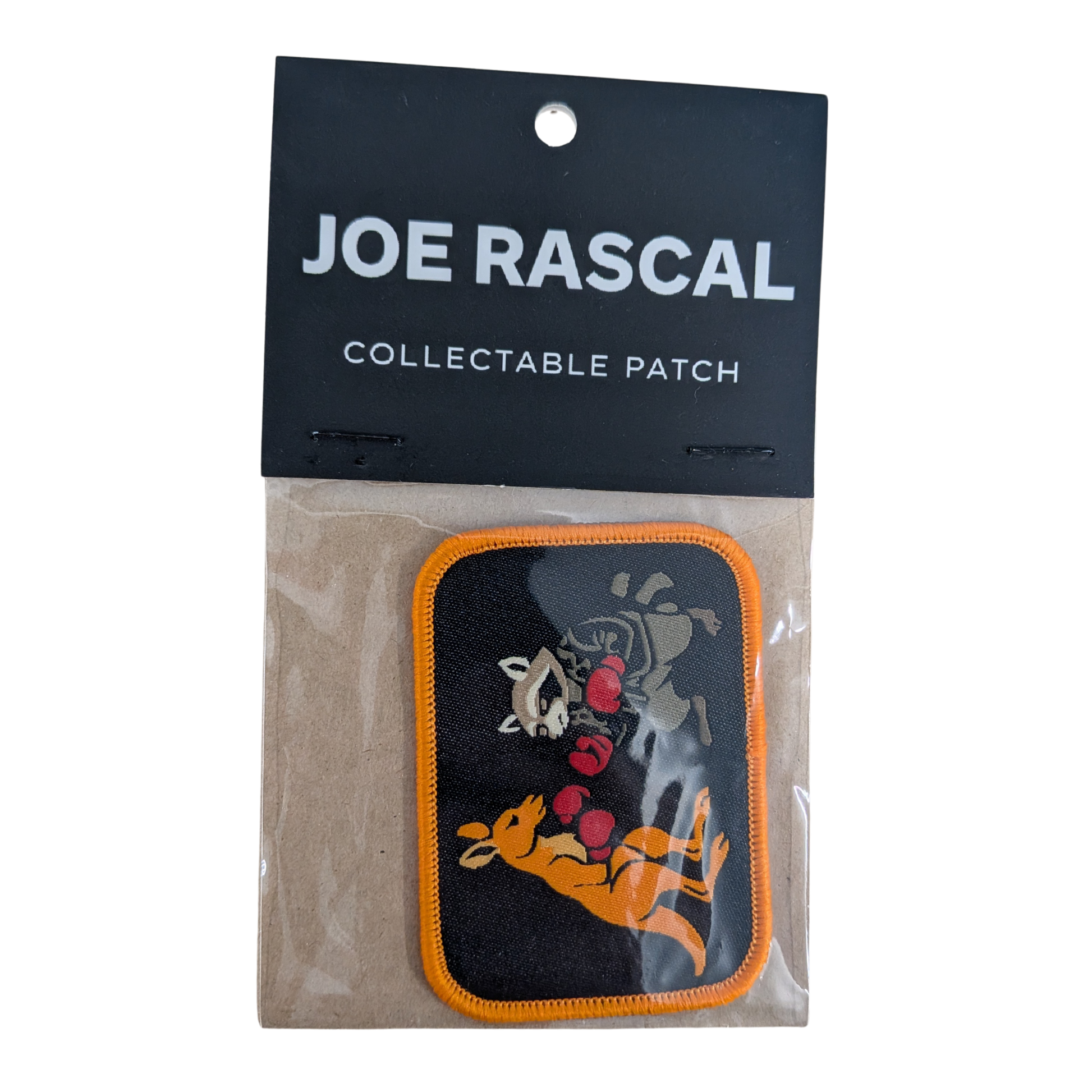 Joe Rascal Holdings Joe Rascal Patch -Boxing Kangaroo & Rascal