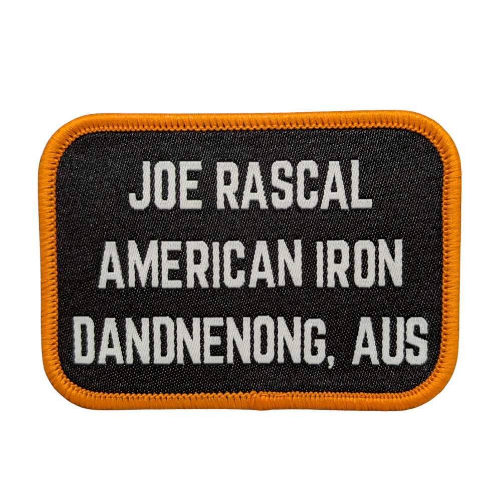 Joe Rascal Holdings Joe Rascal Patch - Joe Rascal Dandenong