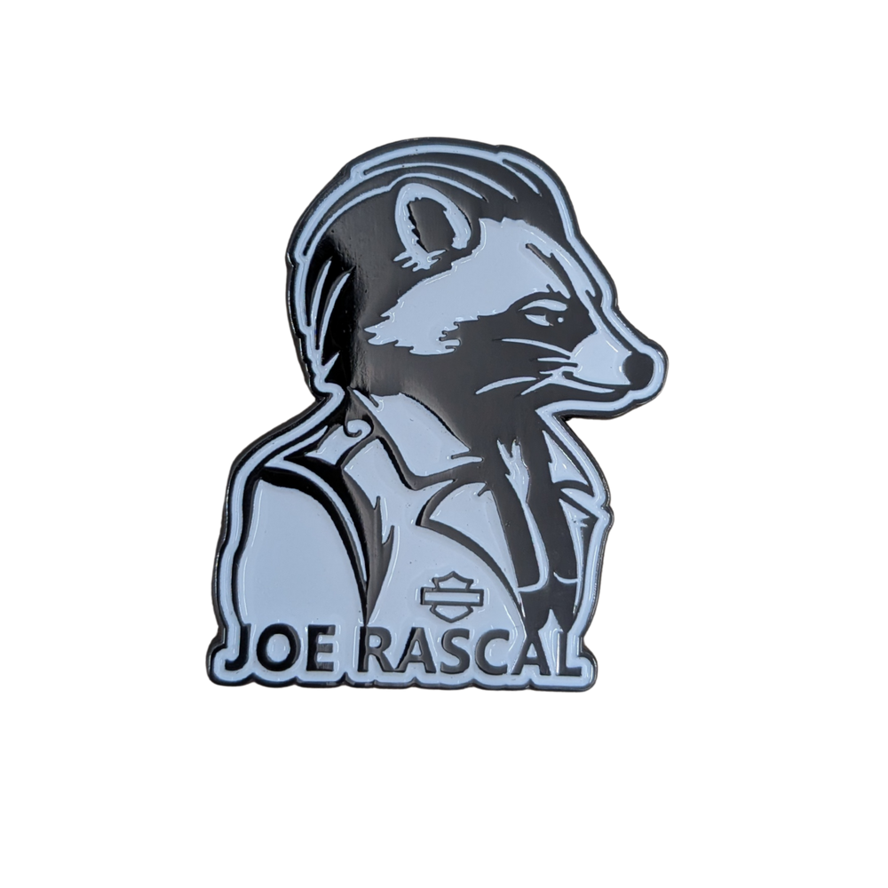 Joe Rascal Holdings Joe Rascal Enamel Pin – Joe Rascal Logo
