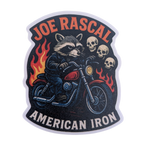 Joe Rascal Holdings Joe Rascal Stickers - Skulls n Flames