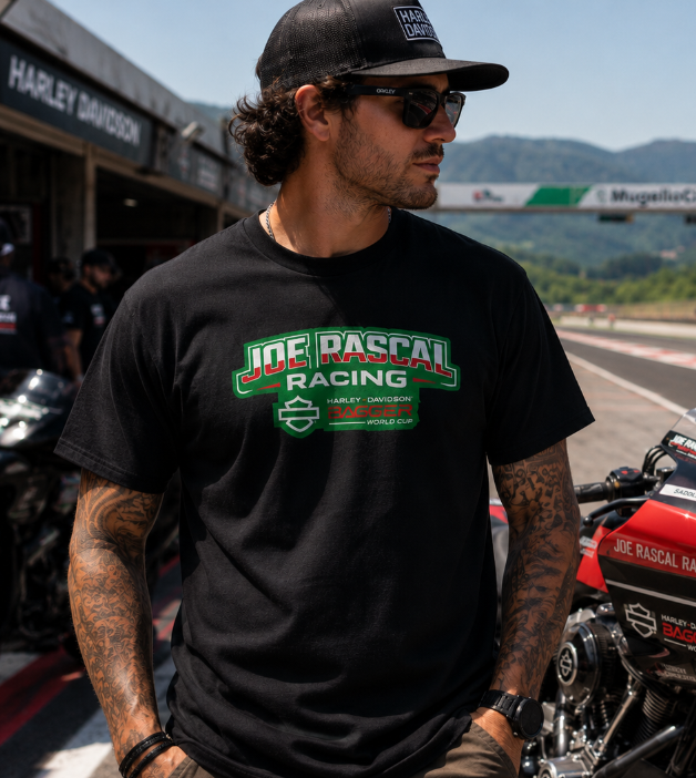 Joe Rascal Racing – Mugello Italy Bagger World Cup Tee