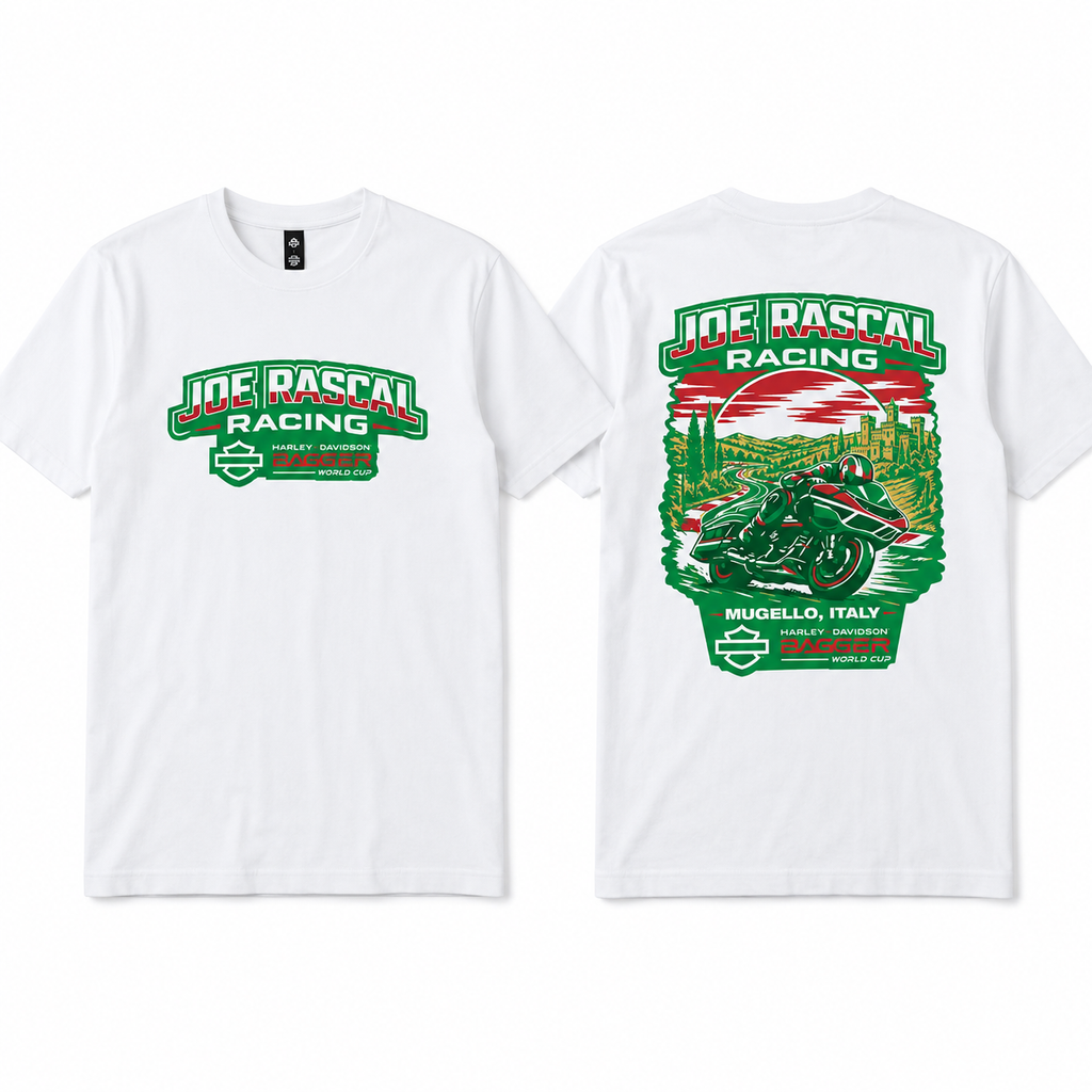 Joe Rascal Racing – Mugello Italy Bagger World Cup Tee