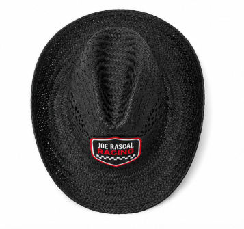 Joe Rascal Racing Straw Cowboy Hat