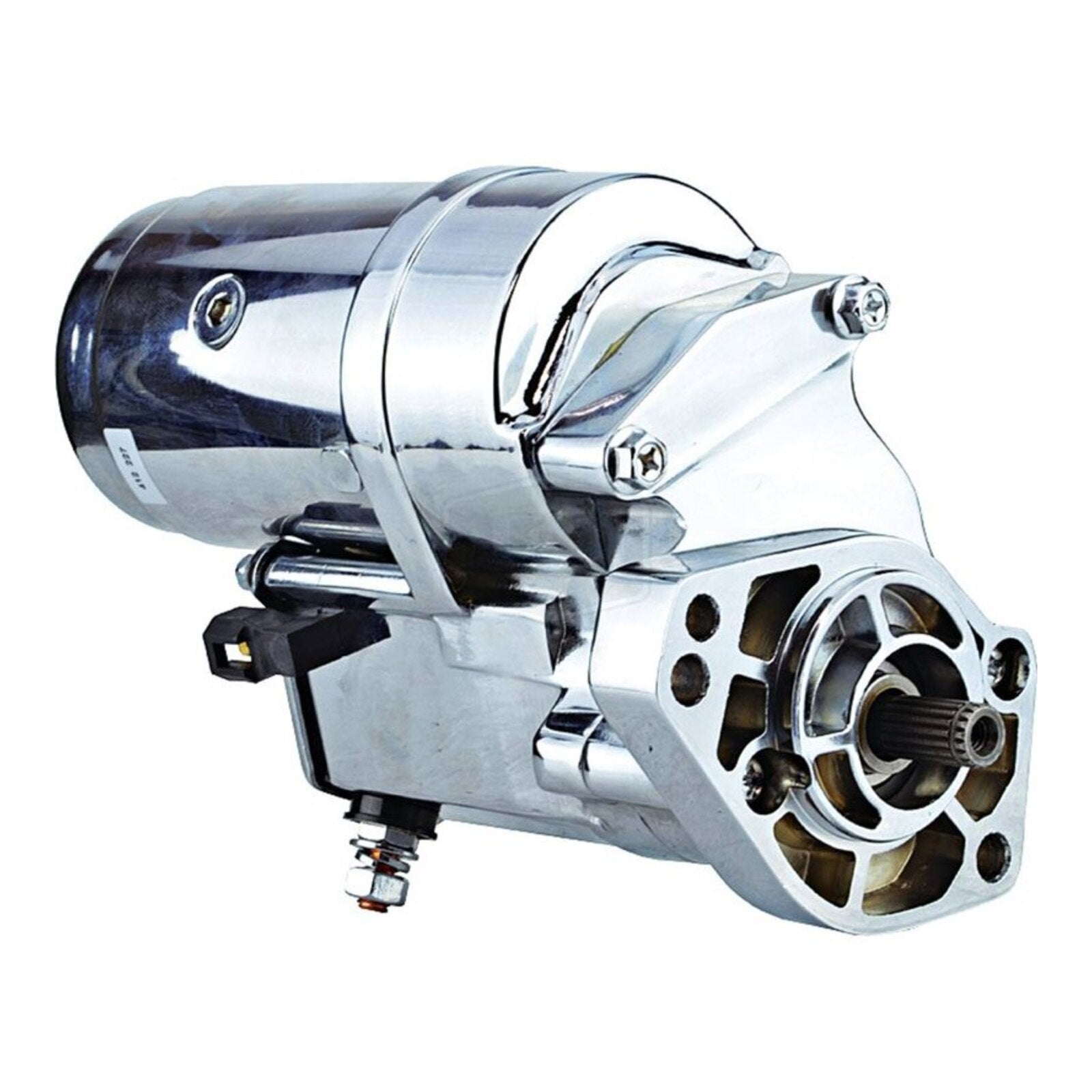 Starter Motor - Chrome