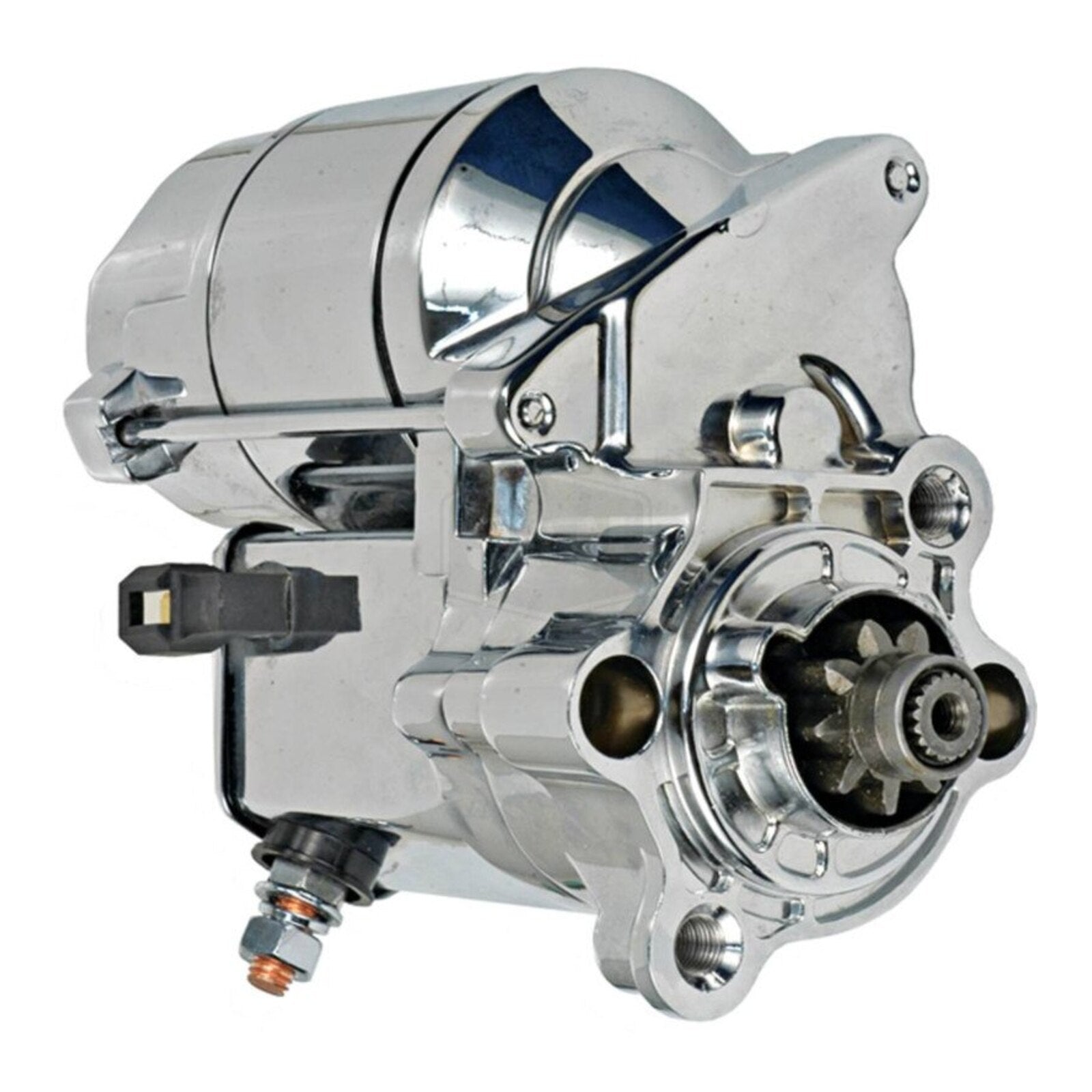 Starter Motor - Chrome