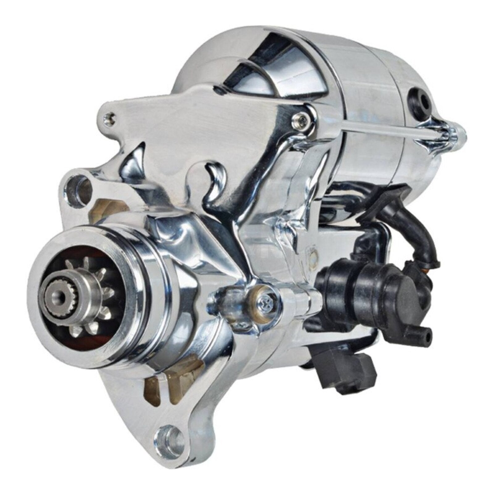 Starter Motor - Chrome
