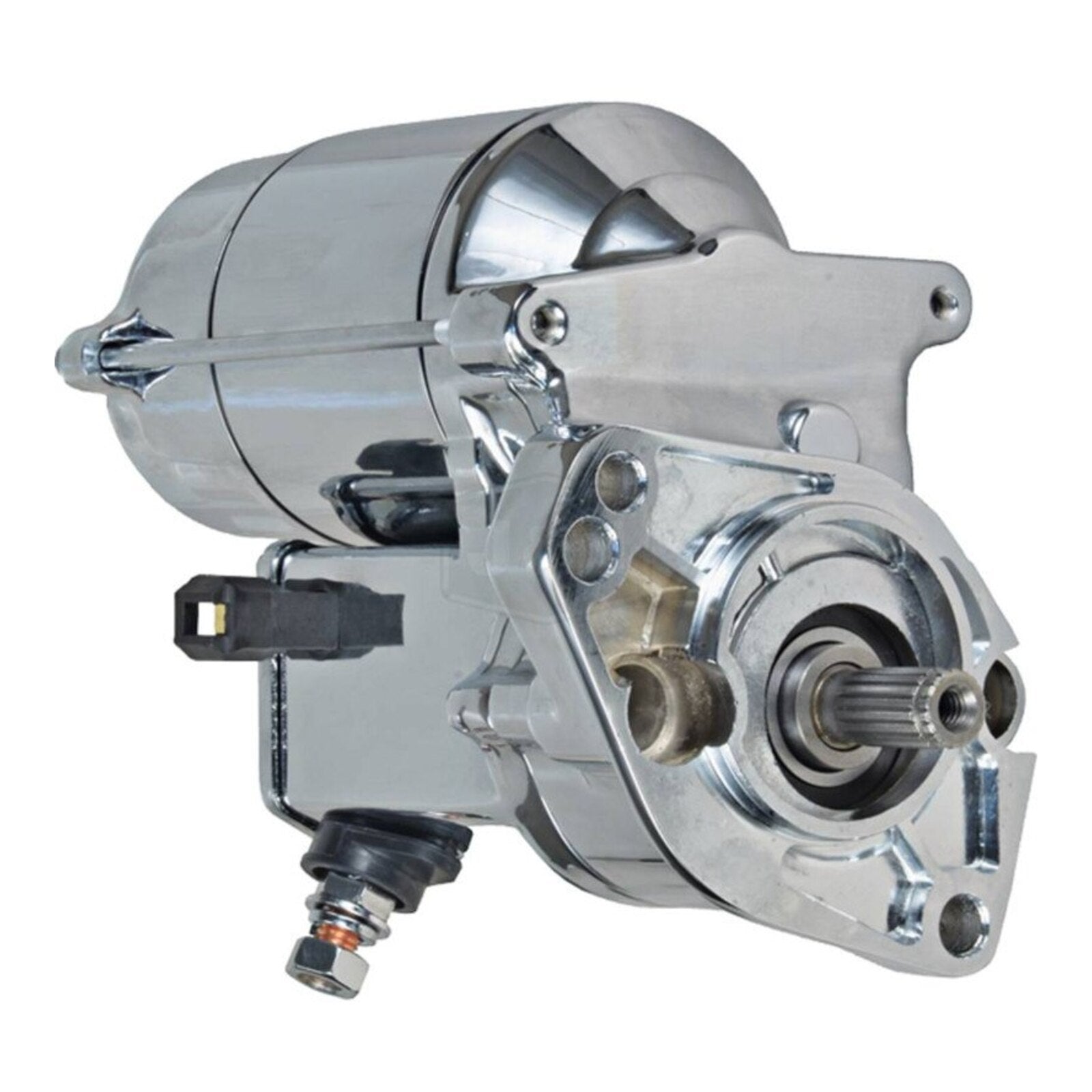 Starter Motor - Chrome