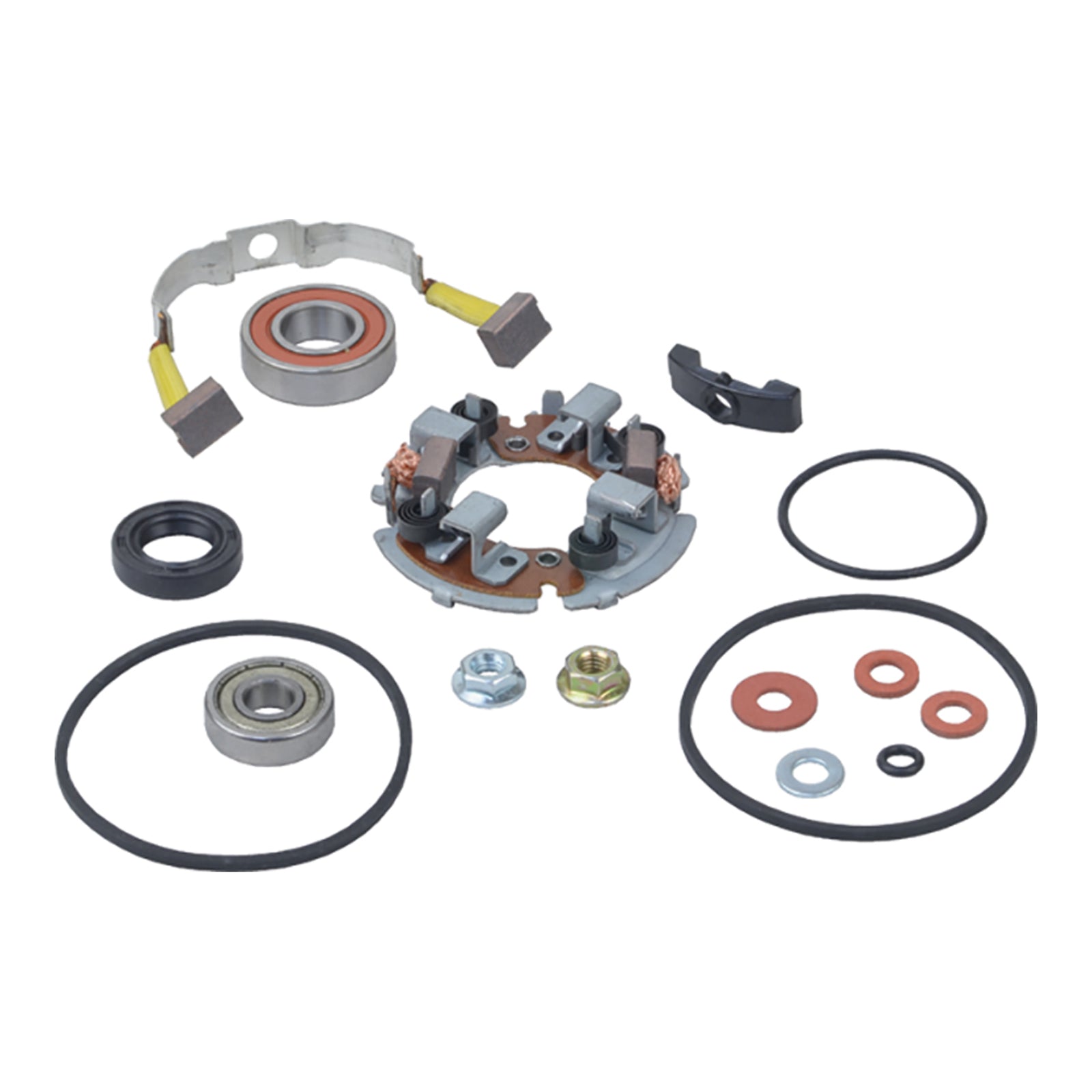 J&N Starter Motor Brush Kit