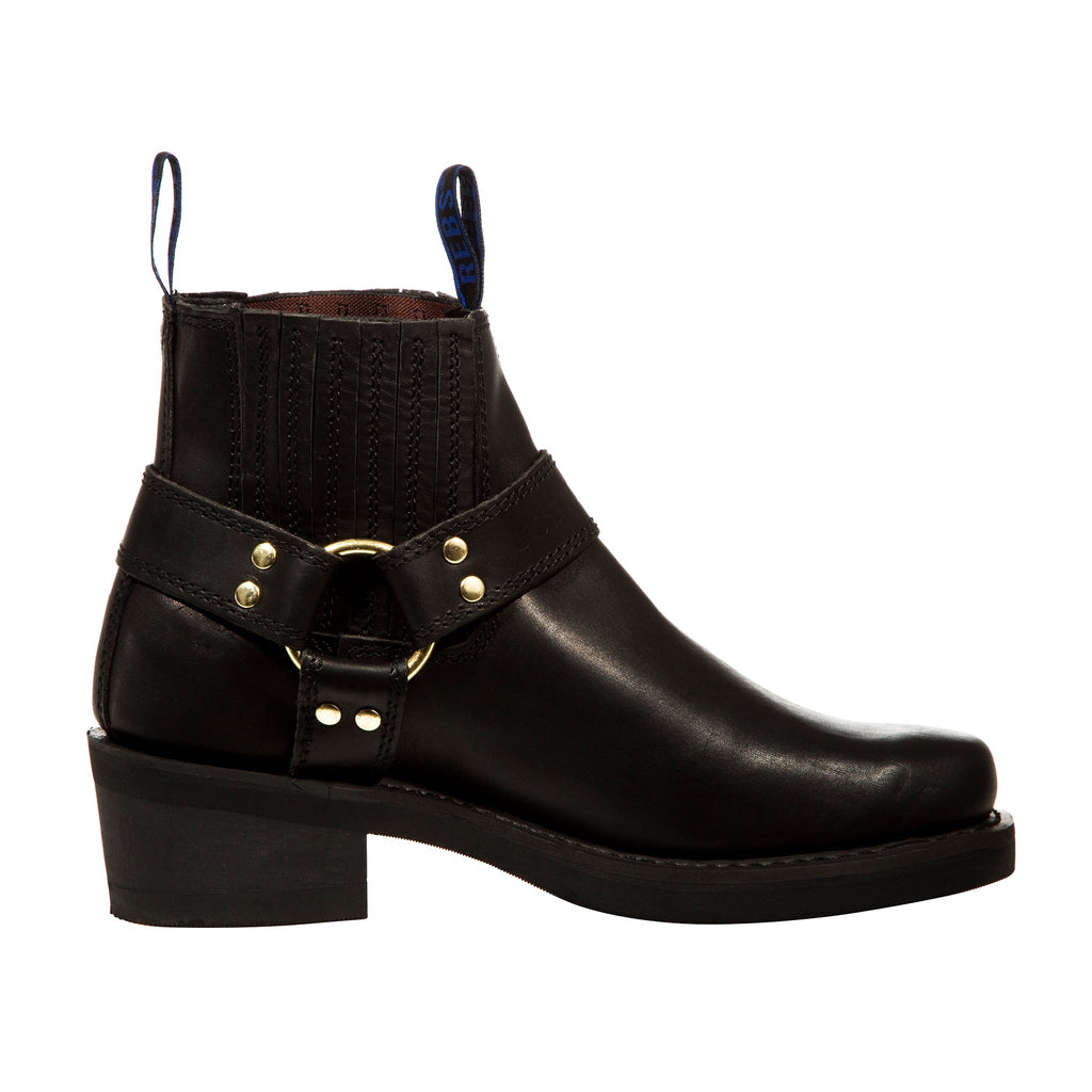 Johnny Reb Men's Classic Short Boots - Black - product image 4