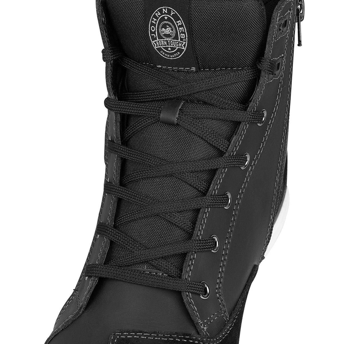 Johnny Reb Men's Kirra II Waterproof Leather Boots - Black/White - product image 5