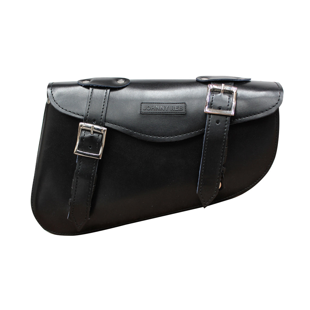 Johnny Reb Waratah Solo Bag (A) - Black Leather - product image 1
